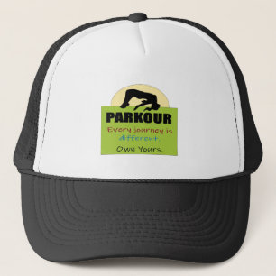 Parkour-Every Journey Is Different Own Yours Trucker Hat
