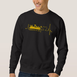 Parkour extreme athlete parkour runner funny sayin sweatshirt