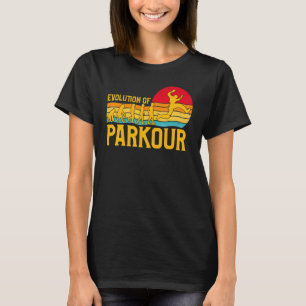 Parkour extreme athlete parkour runner funny sayin T-Shirt