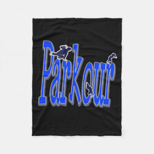 Parkour Fleece Blanket