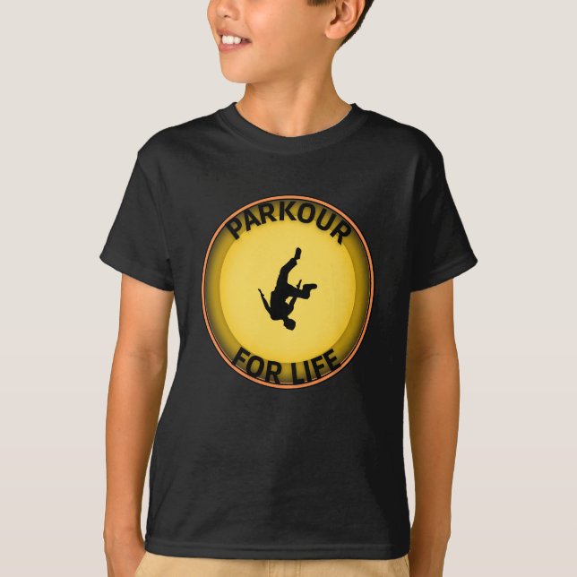 Parkour for life T-Shirt (Front)