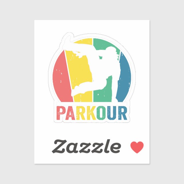 Parkour Free Running Training Traceur Retro  (Sheet)