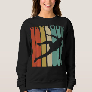 Parkour Free Running Training Traceur Retro Boys S Sweatshirt