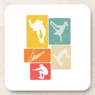 Parkour Freerunner Traceur Retro Freerunning Coaster