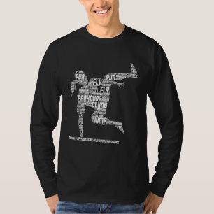 Parkour Girl Freerunner Freerunning Traceur Women T-Shirt