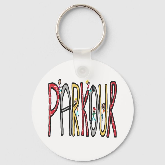 Parkour Key Ring (Front)