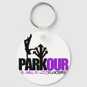 Parkour Key Ring