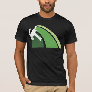 Parkour lines green T-Shirt