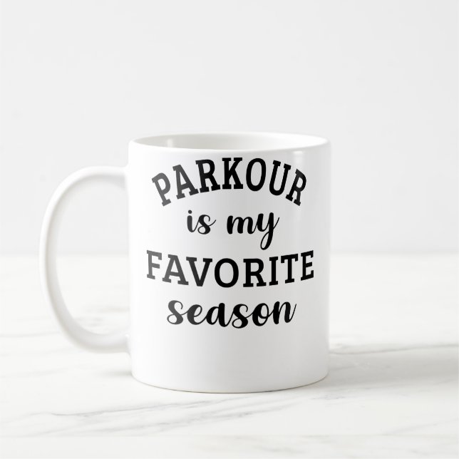 Parkour Lover Coffee Mug (Left)