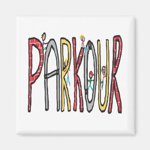 Parkour Magnet