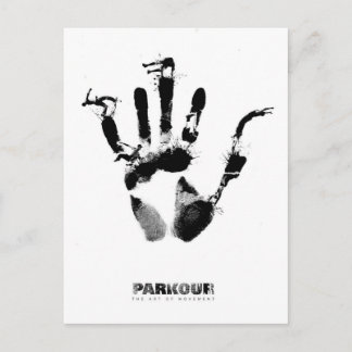 Parkour Poster Postcard
