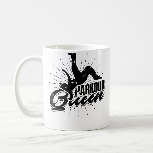Parkour Queen - Parkour Coffee Mug (Left)