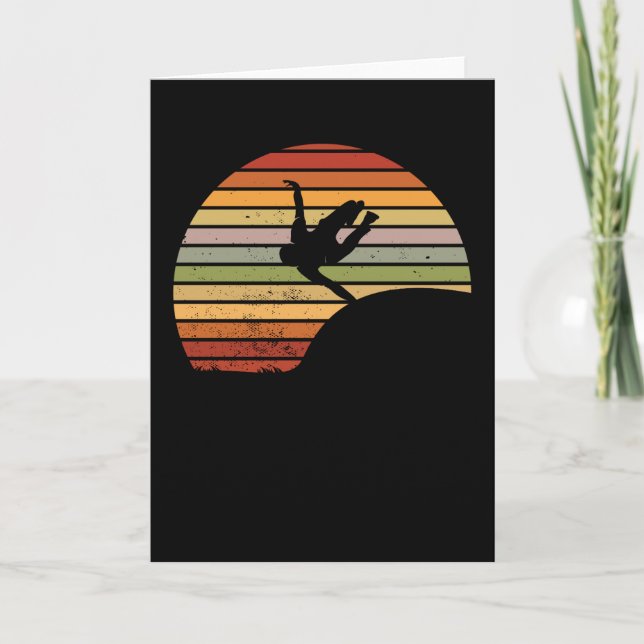 Parkour Retro Card (Front)