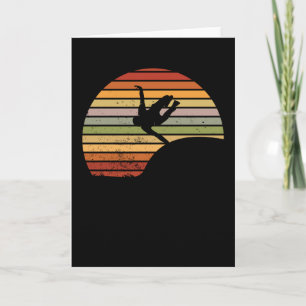 Parkour Retro Card