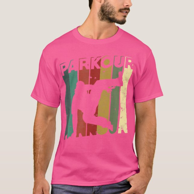Parkour Runner - Stuntman Parkour Freerunner T-Shirt (Front)