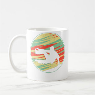 Parkour Shirt Retro Vintage 70S Silhouette Gift Coffee Mug