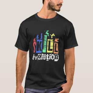 Parkour Skill Evolution Of Urban Freerunner Jumpin T-Shirt