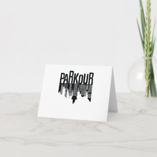 Parkour Skyline Invitation