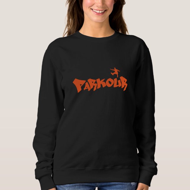 Parkour Sport Fitness Training PK Sweatshirt (Front)