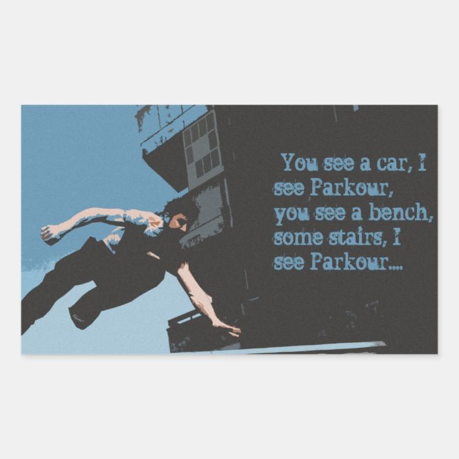 Parkour Sticker (Front)