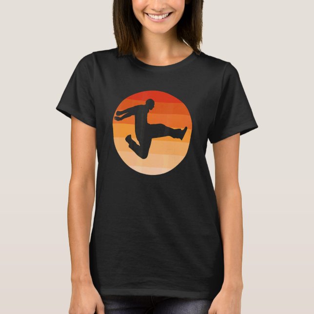 Parkour Sunset Parkour Freerunning 1 T-Shirt (Front)