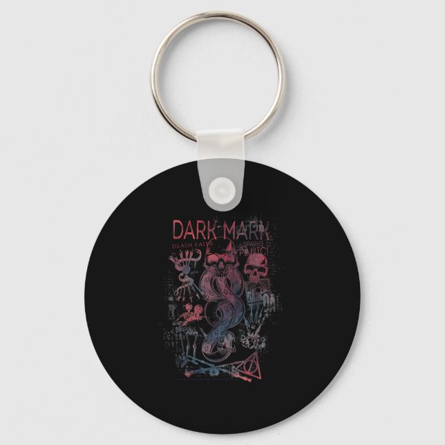 Parkour Time - Clock Traceur Runner Running  Key Ring (Front)