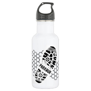 Parkour Training Footprint 532 Ml Water Bottle