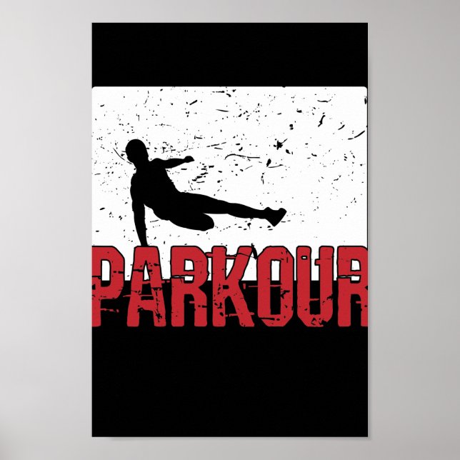 Parkour Training Poster (Front)