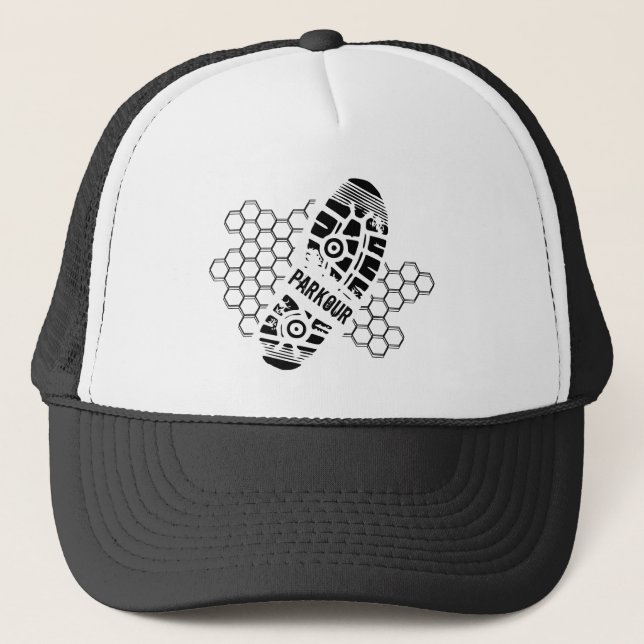 Parkour Training Trucker Hat (Front)