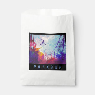 Parkour Urban Free Running Free Styling Party Favour Bag