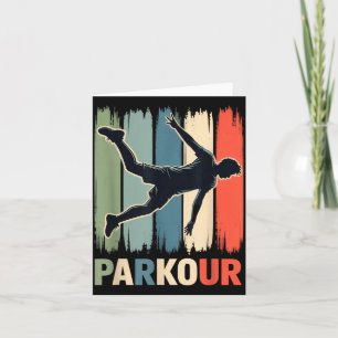 Parkour, Urban Gymnast, Traceur, Runner Card