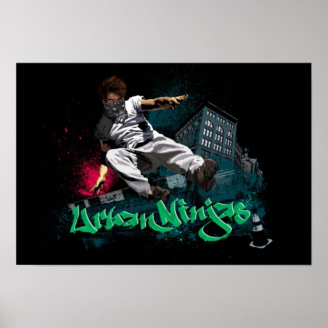 Parkour - Urban Ninjas Poster (Front)