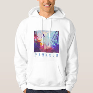 Parkour Urban Obstacle Course Free Running Custom Hoodie