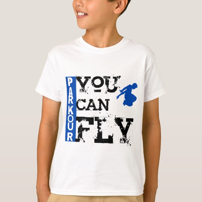 Parkour - You Can Fly T-Shirt (Front)