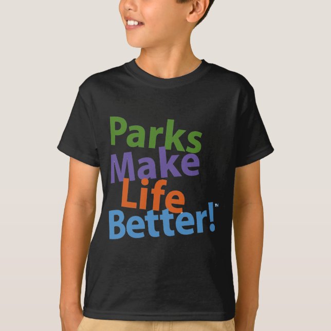 Parks Make Life Better! Official Logo T-Shirt (Front)