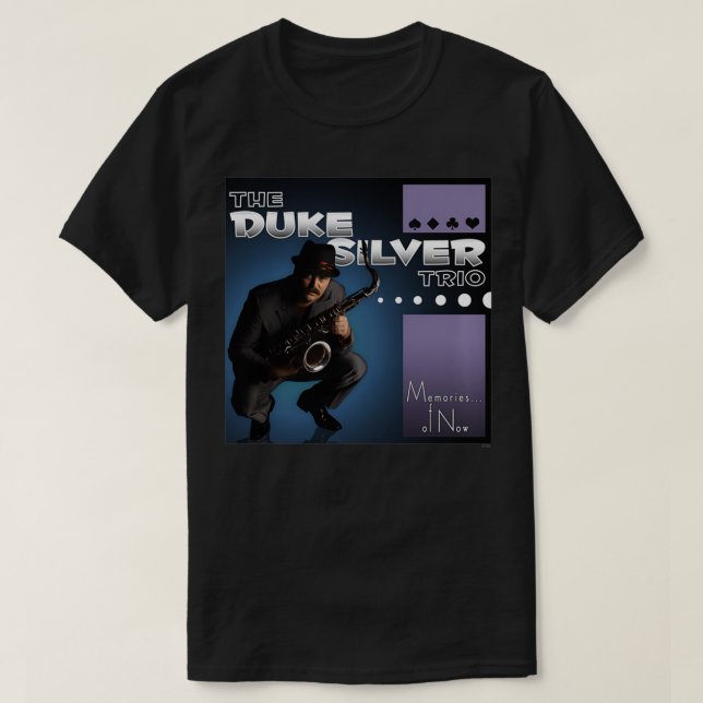 Parks & Recreation Duke Silver Square  T-Shirt (Design Front)