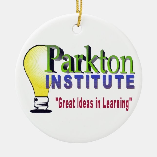 PARKTON INSTITUTE CERAMIC TREE DECORATION (Front)