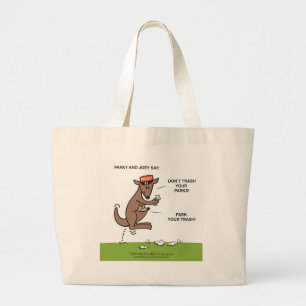 Parky & Joey Large Tote Bag