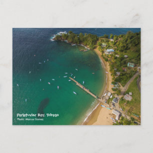 Parlatuvier Bay - Travel Tobago W.I. Postcard