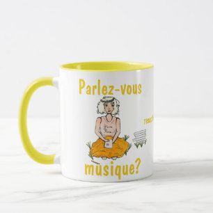 Parlez-vous musique? mug