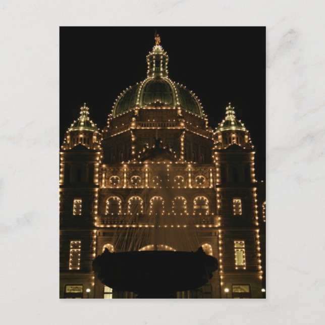 Parliament at Night Postcard (Front)