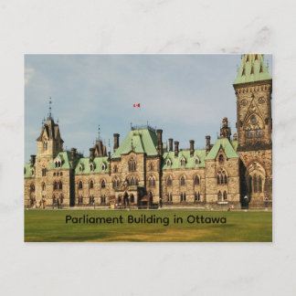 Parliament Building in Ottawa Postcard