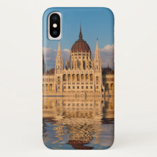 Parliament Building River Reflection iPhone X Case