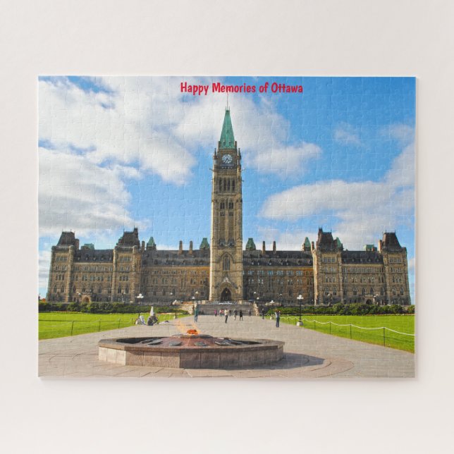 Parliament Buildings Ottawa. Jigsaw Puzzle (Horizontal)