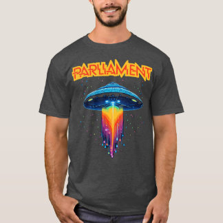 Parliament Funkadelic Retro Mothership  Rock Funk  T-Shirt