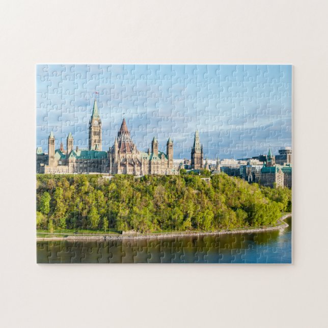 Parliament Hill in Ottawa - Ontario, Canada Jigsaw Puzzle (Horizontal)