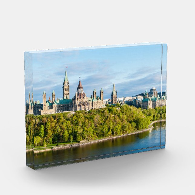 Parliament Hill in Ottawa - Ontario, Canada Photo Block (Left)