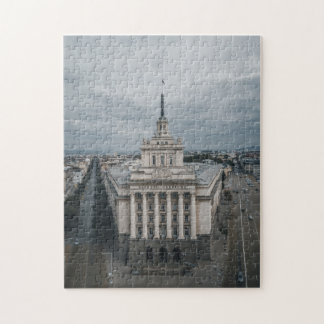 Parliament House Building Sofia Bulgaria Capital Jigsaw Puzzle