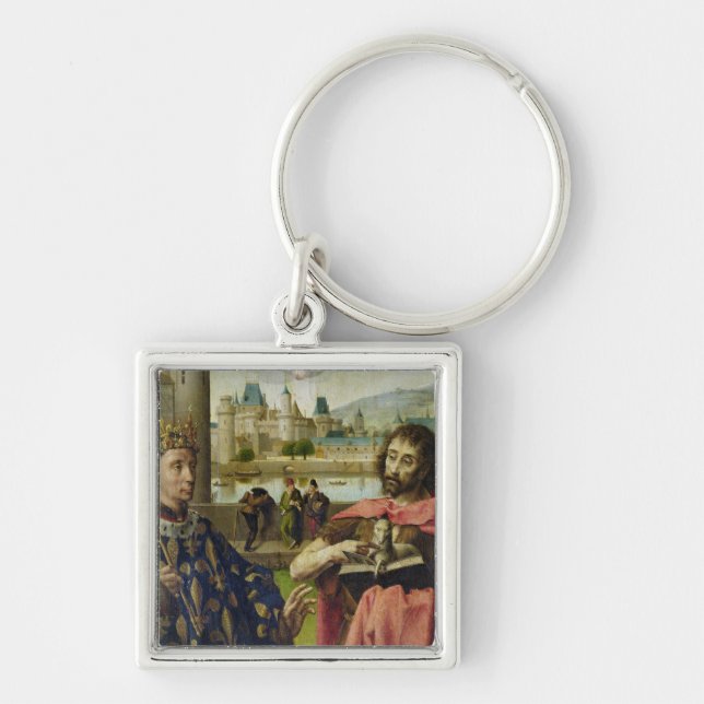 Parliament of Paris Altarpiece Key Ring (Front)