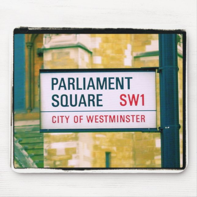 Parliament Square -Westminster - London - Mousepad (Front)
